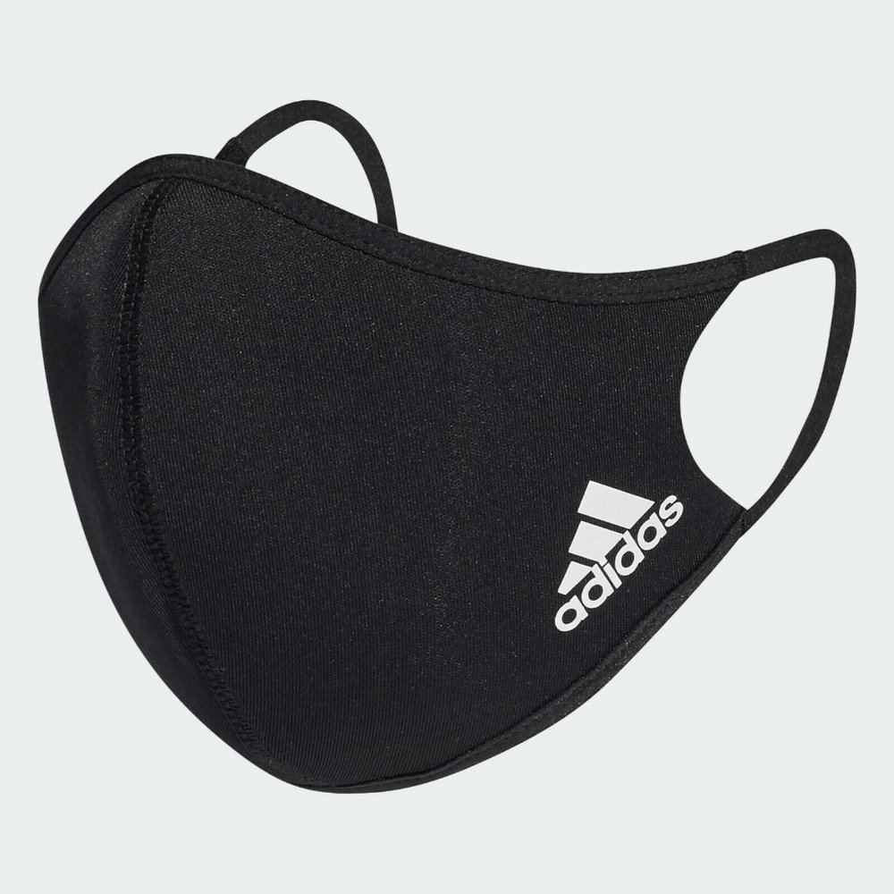(1 mask) Adidas Face Mask Black Medium/Large *New*